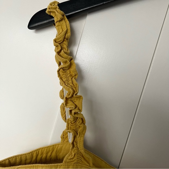 Ruffle Top - Yellow - Small - Picture 4 of 8